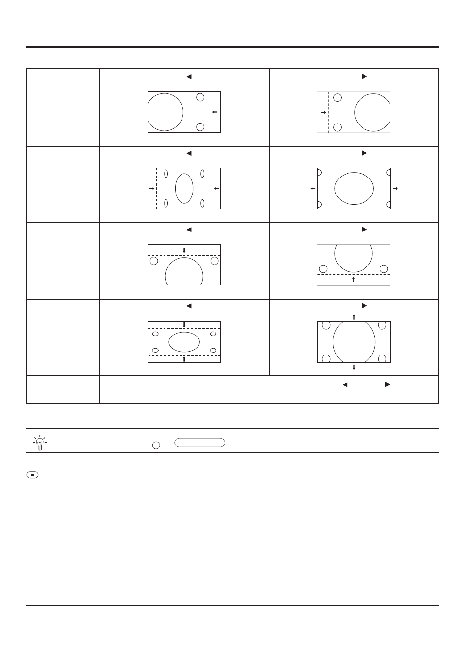 Helpful hint, Normalization), Adjusting picture pos./size | JVC GD V501U User Manual | Page 25 / 40