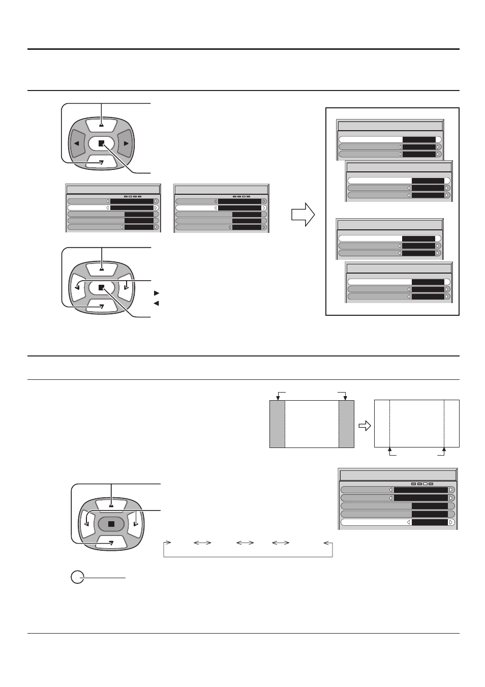 Setup of screensaver time 5, Side bar adjust 2, Screensaver | JVC GD V501U User Manual | Page 33 / 40