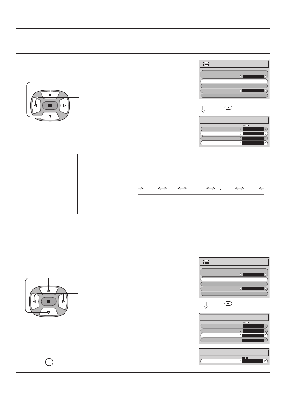 Color system / aspect auto, 2 pulldown, Set up for input signals | JVC GD V501U User Manual | Page 35 / 40