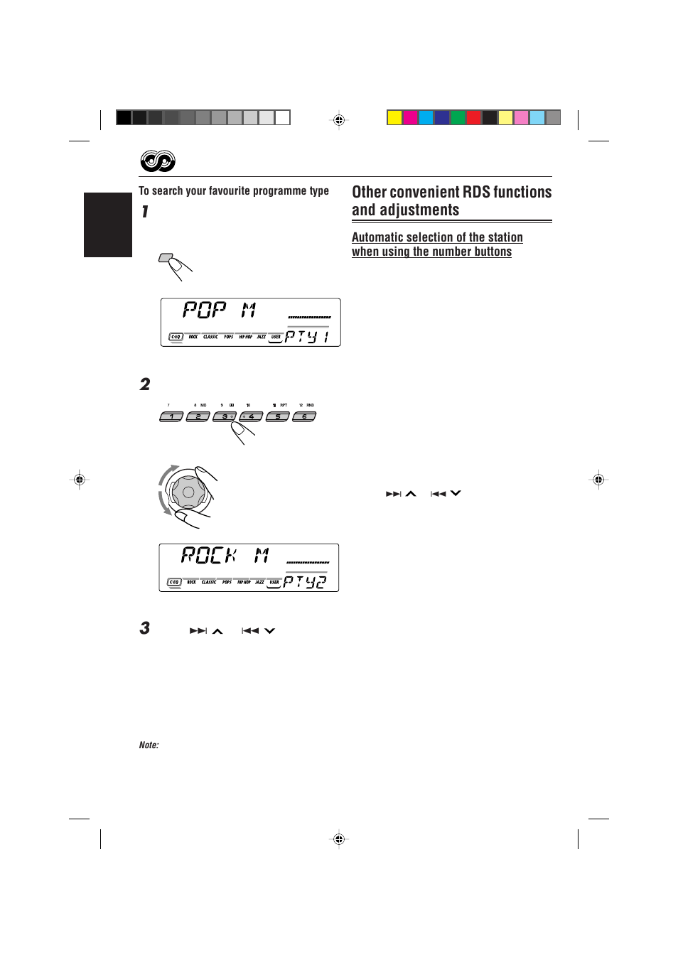 Other convenient rds functions and adjustments | JVC 0302KKSMDTJEIN User Manual | Page 16 / 40
