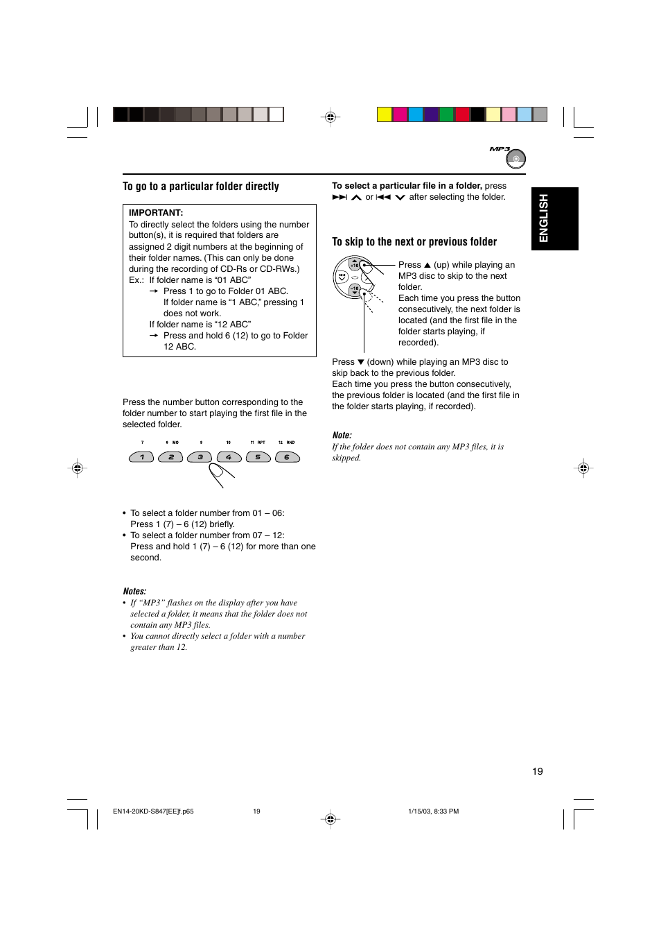 English | JVC GET0137-001A User Manual | Page 19 / 34