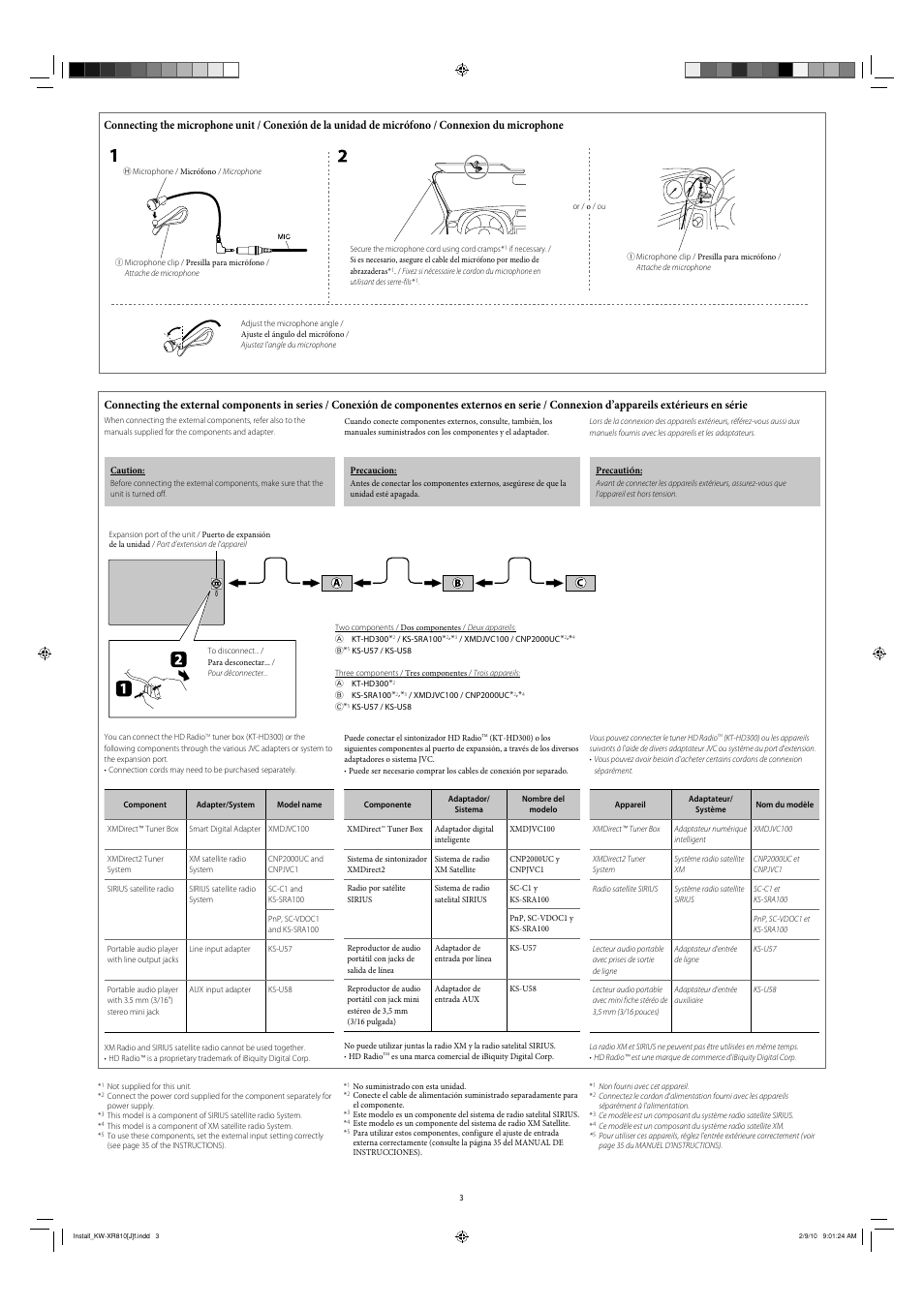 JVC GET0661-002A User Manual | Page 3 / 4