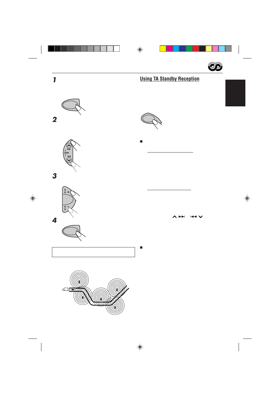 Using ta standby reception | JVC KD-S723R  EN User Manual | Page 11 / 32