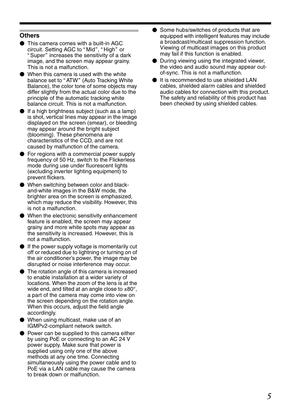 JVC VN-V235U User Manual | Page 5 / 18