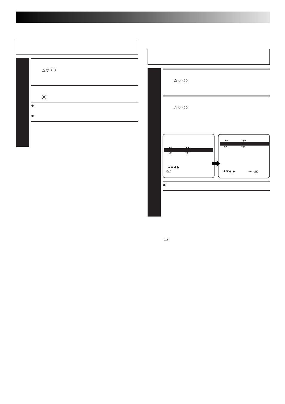 Change station channel position, Delete a channel, Select item | Select new position, Close confirmation screen, Delete channel | JVC HR-J260EU User Manual | Page 31 / 44