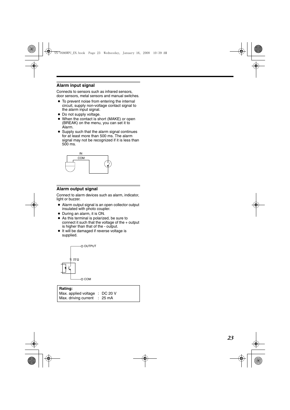 JVC VN-V686U User Manual | Page 23 / 44