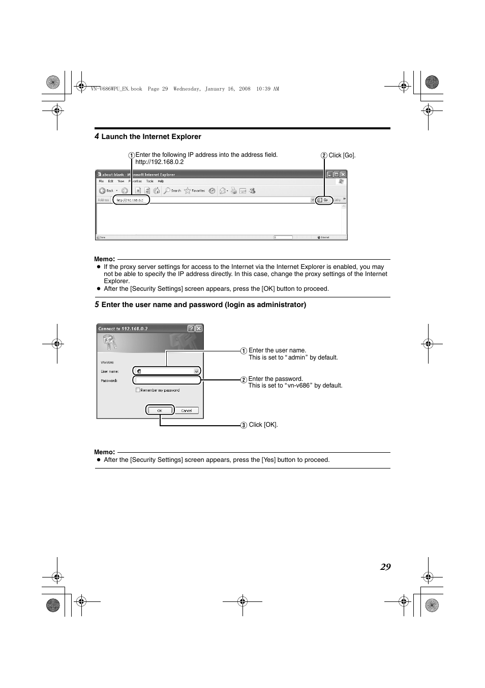 JVC VN-V686U User Manual | Page 29 / 44