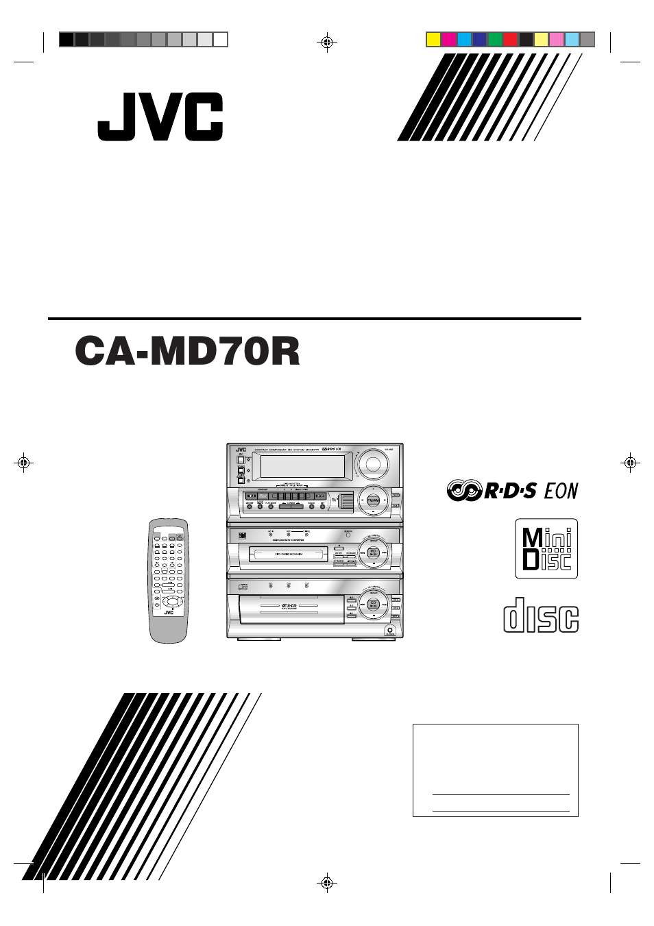 JVC CA-MD70R User Manual | 53 pages