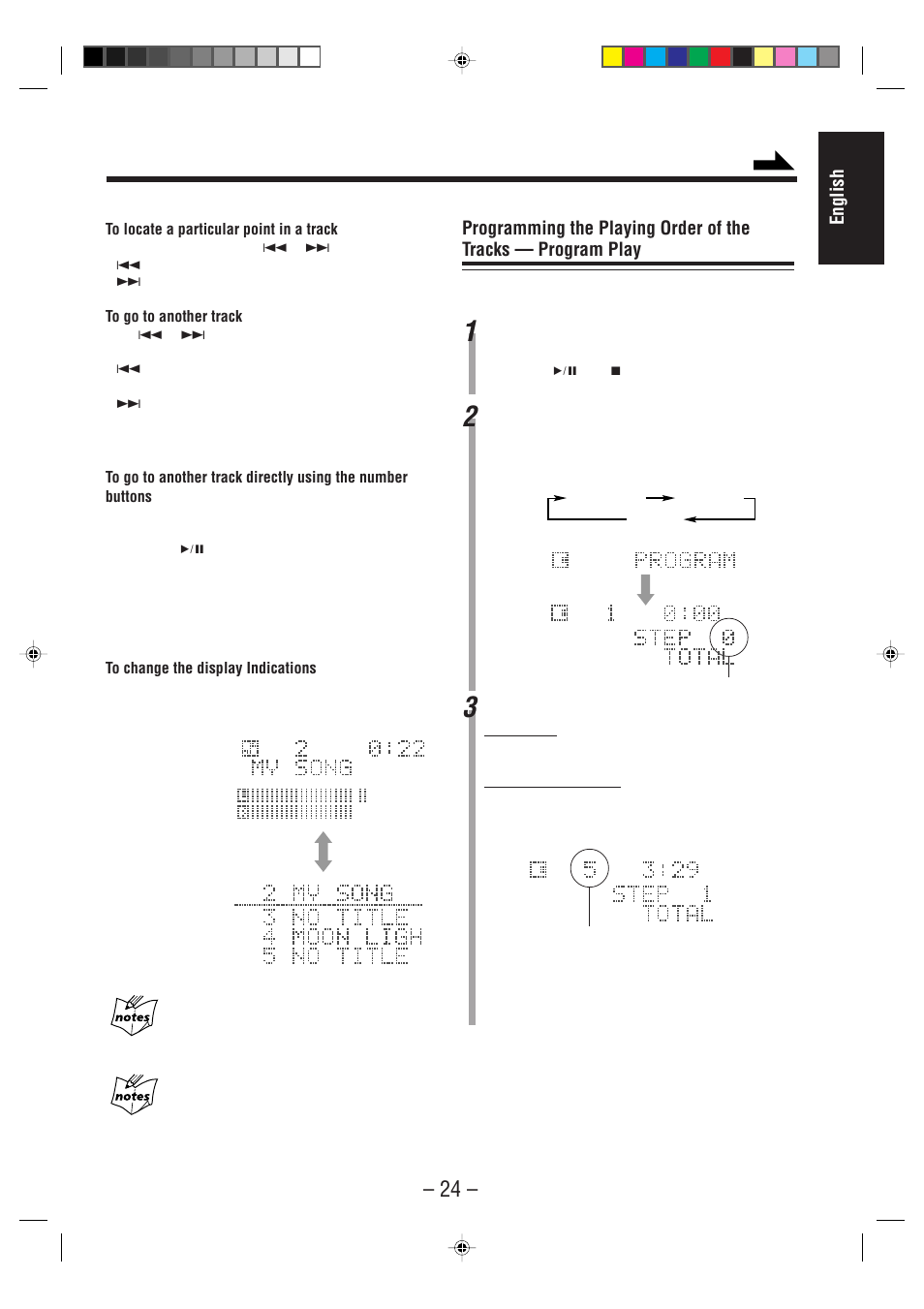 English | JVC CA-MD70R User Manual | Page 25 / 53