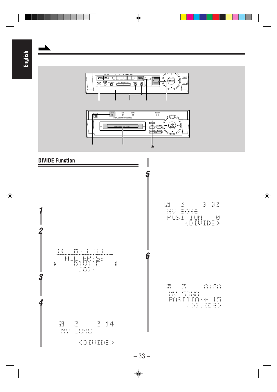 JVC CA-MD70R User Manual | Page 34 / 53