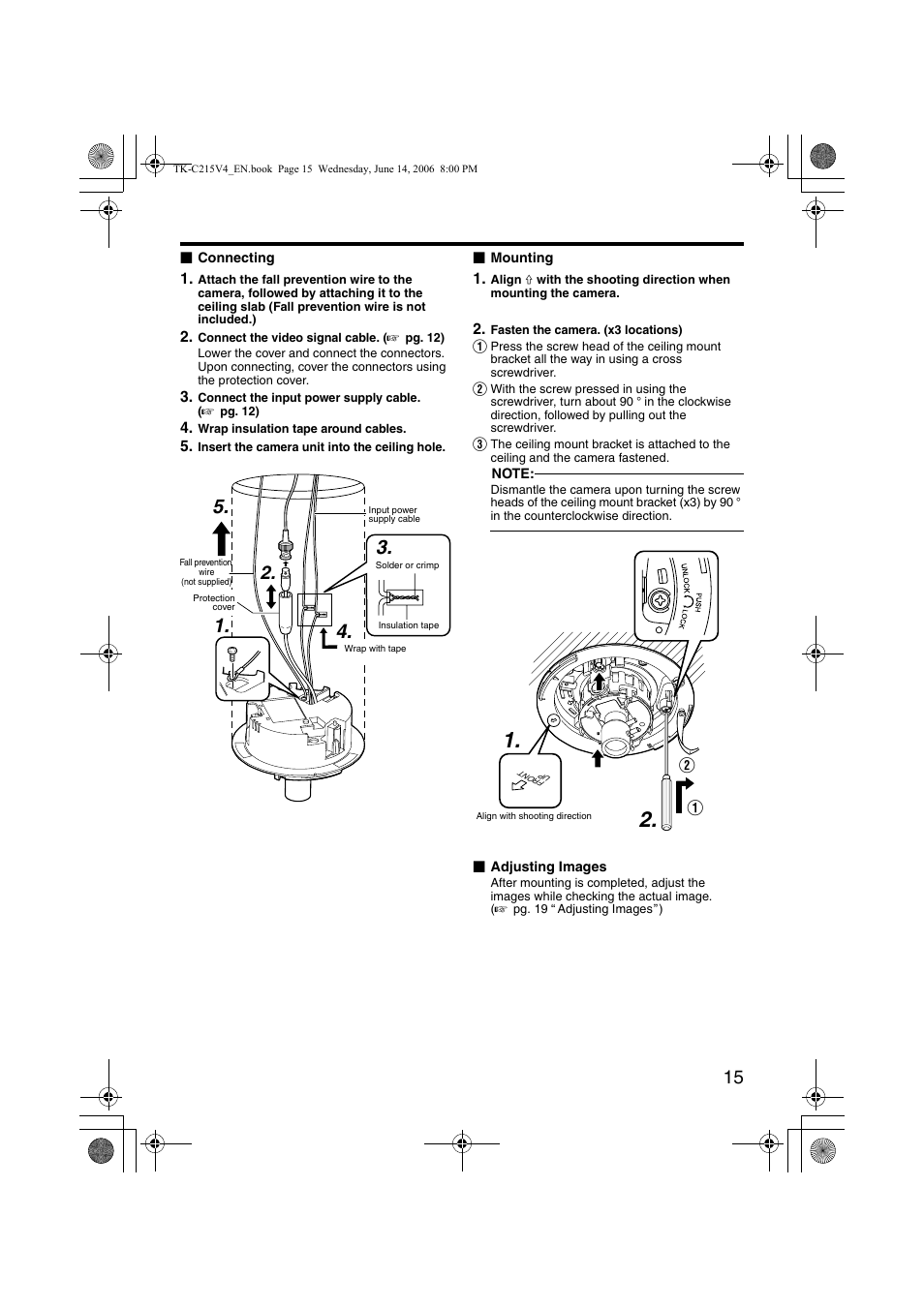 JVC TK-C215V4U User Manual | Page 15 / 24