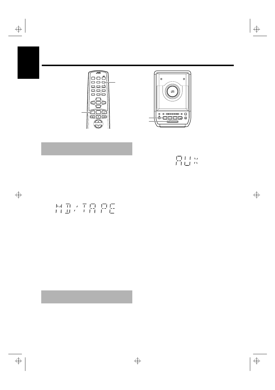 Listening to external equipment, 12 english | JVC UX-5000 User Manual | Page 16 / 21