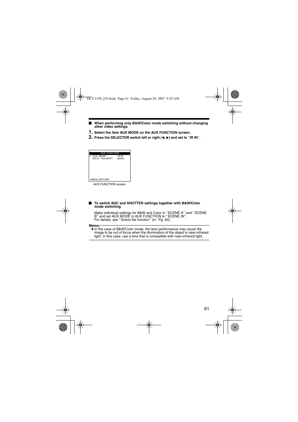 JVC TK-C1531EG User Manual | Page 61 / 70