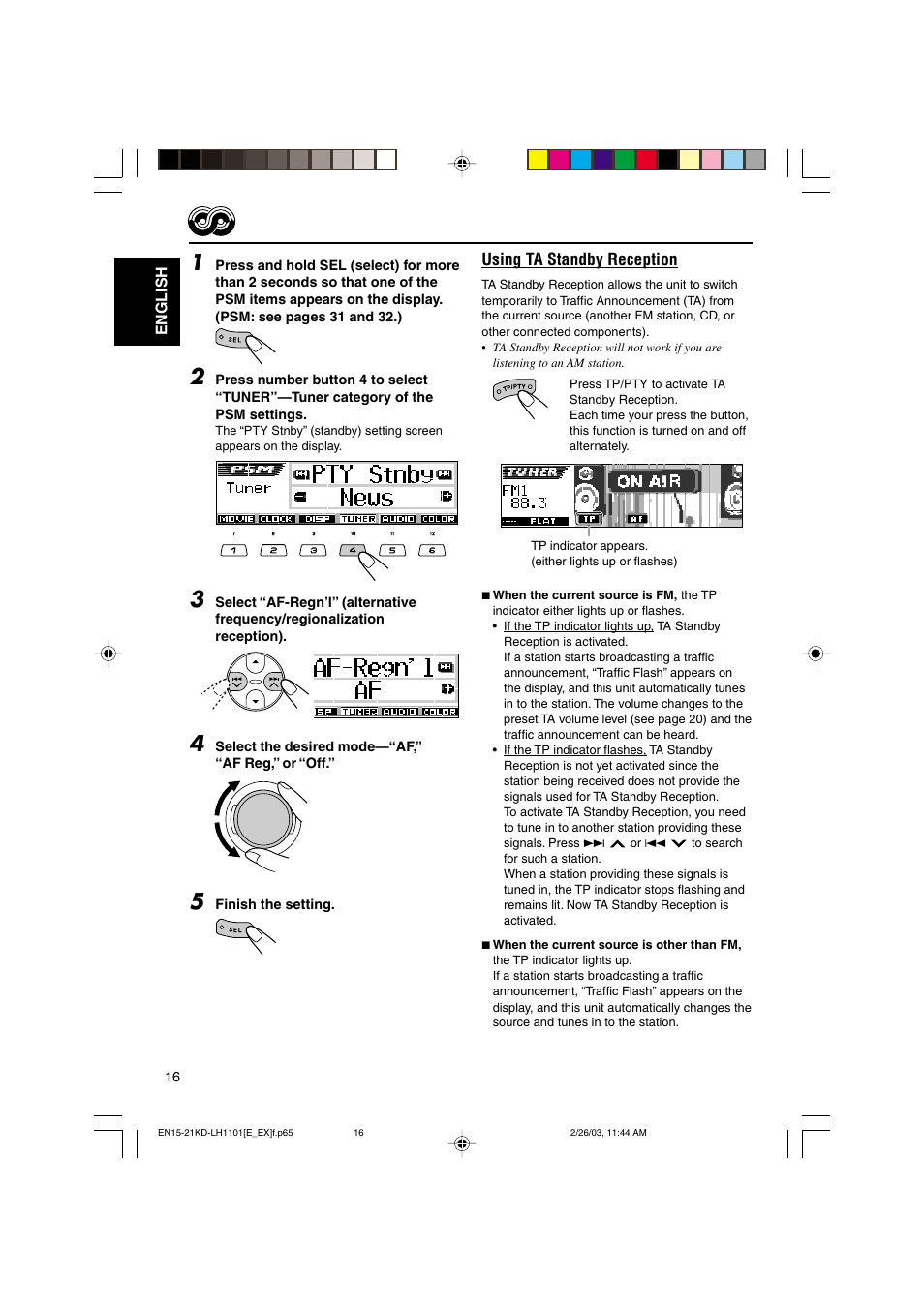 JVC KD-LH1101 User Manual | Page 16 / 62