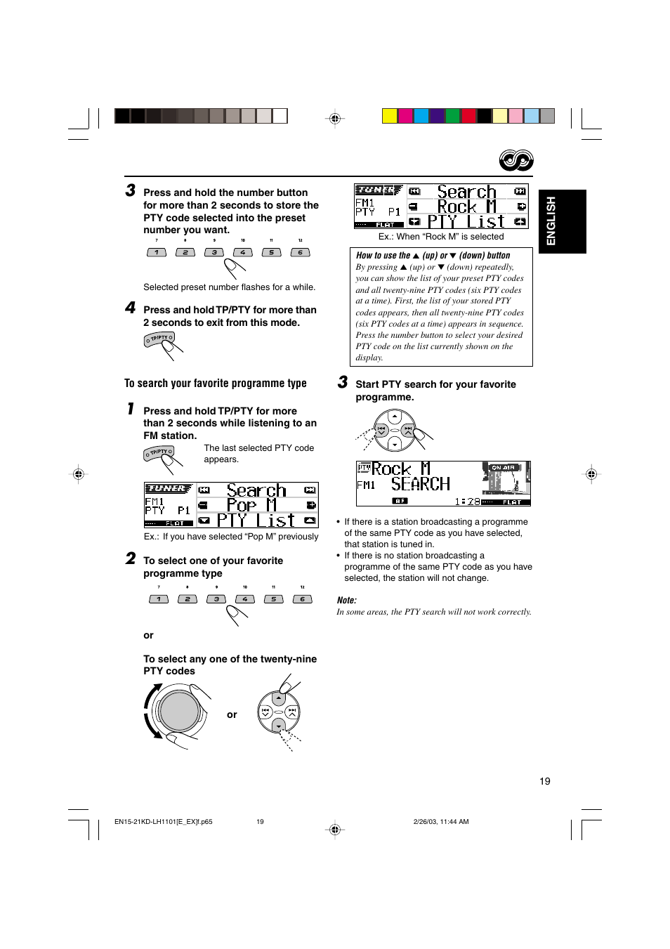 JVC KD-LH1101 User Manual | Page 19 / 62