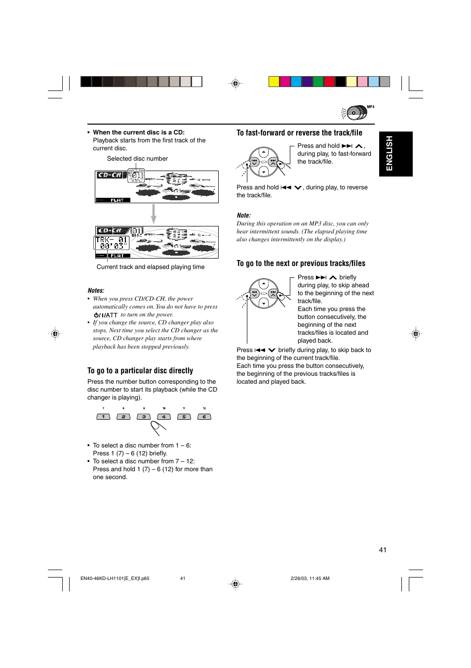 English | JVC KD-LH1101 User Manual | Page 41 / 62