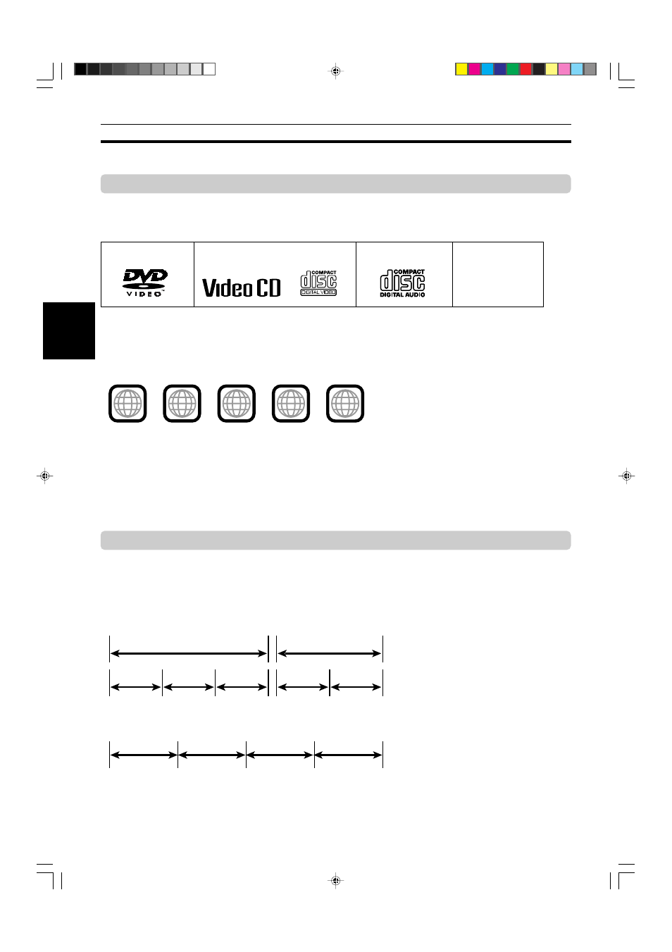 About discs, Disc structure, Playable disc types | JVC XV-522SL User Manual | Page 14 / 52