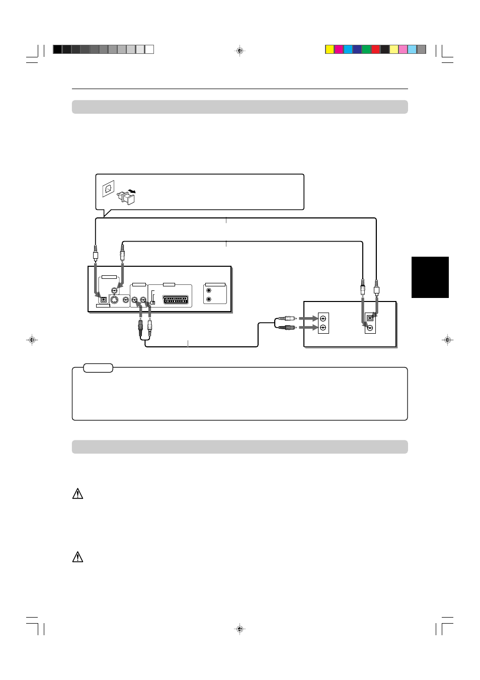 Warning, Caution | JVC XV-522SL User Manual | Page 17 / 52