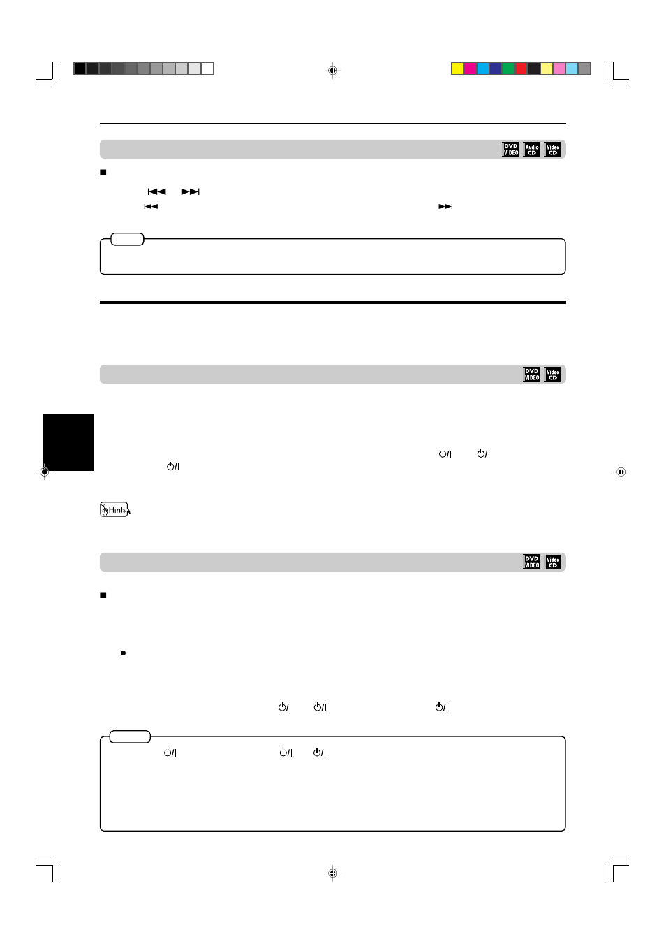 Resuming playback | JVC XV-522SL User Manual | Page 22 / 52