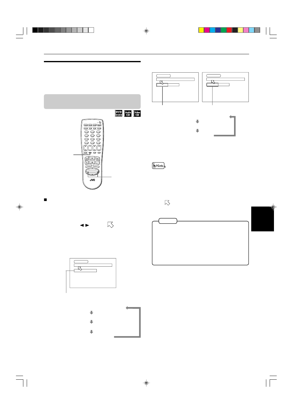 Repeat playback, Press play mode - cancel, Advanced operations | For video cd) (for audio cd), The play mode menu appears on the tv screen | JVC XV-522SL User Manual | Page 31 / 52