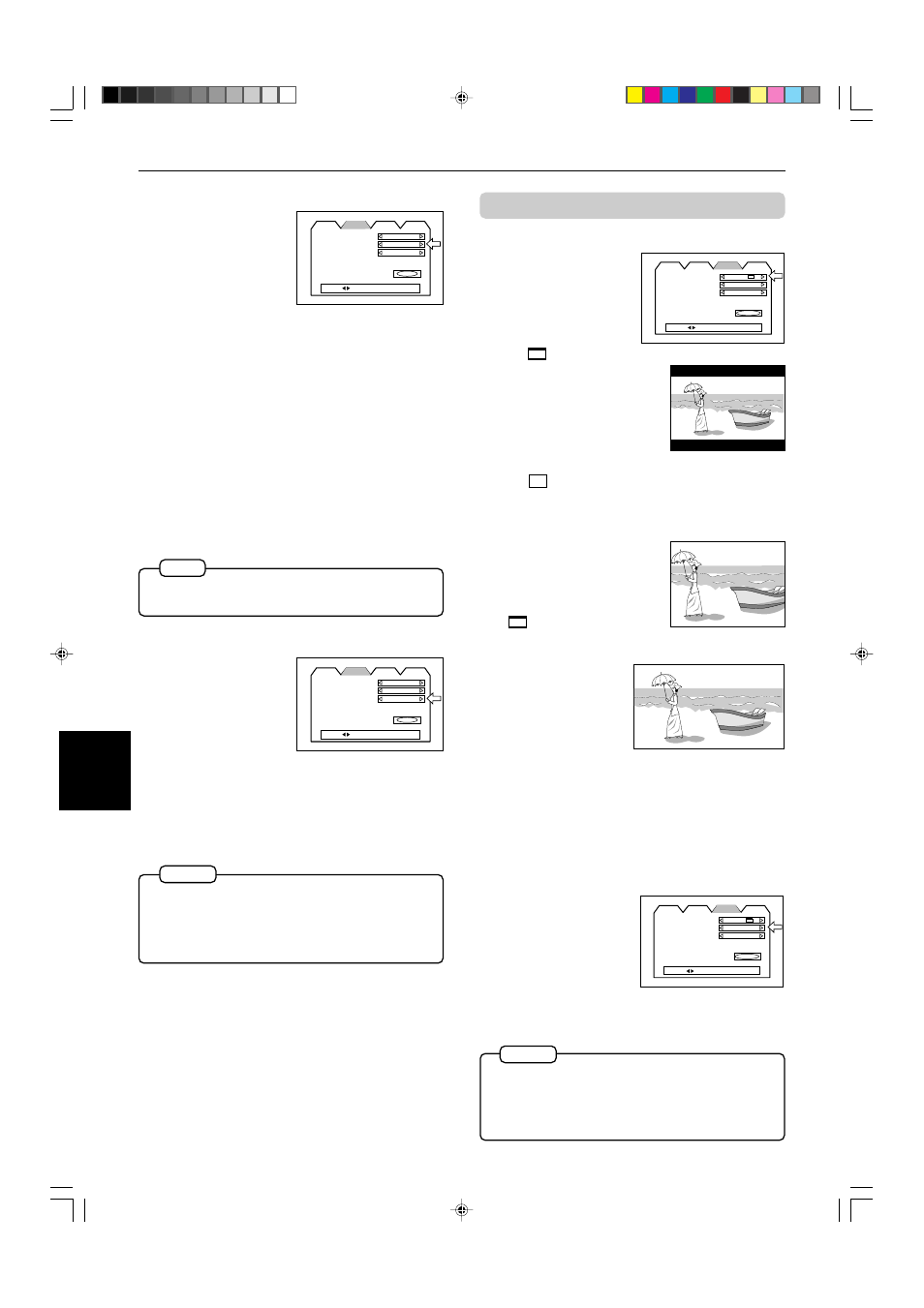 Display page, Down mix, Compression | Monitor type, Screen saver | JVC XV-522SL User Manual | Page 40 / 52