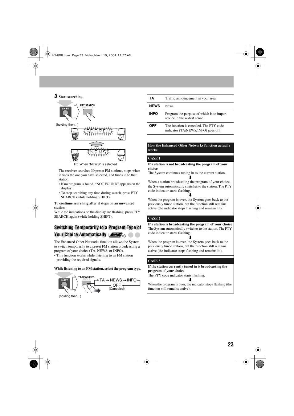 JVC CA-HXGD8 User Manual | Page 25 / 60