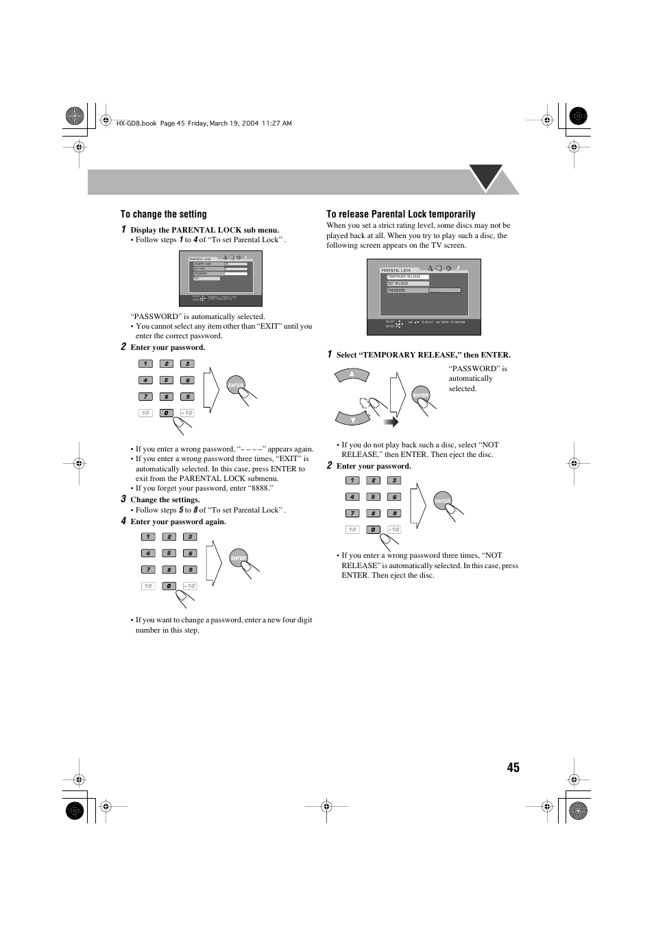 JVC CA-HXGD8 User Manual | Page 47 / 60