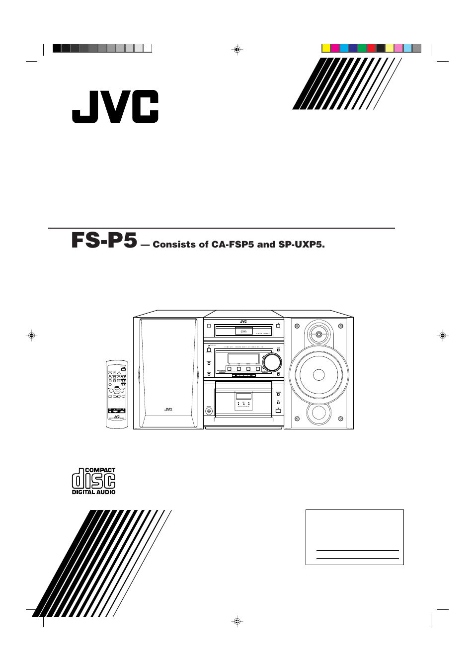 JVC CA-FSP5 User Manual | 28 pages