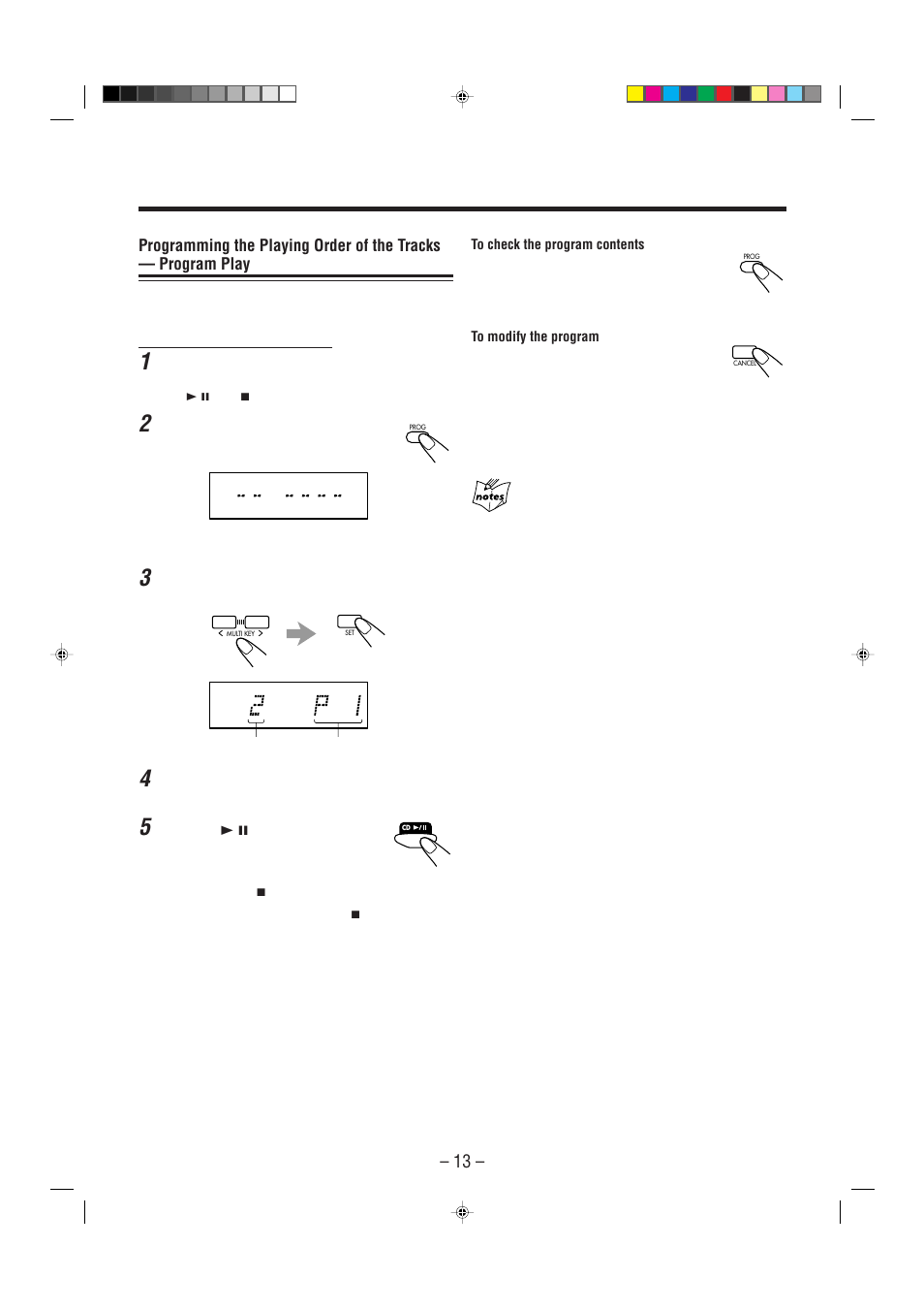 JVC CA-FSP5 User Manual | Page 16 / 28