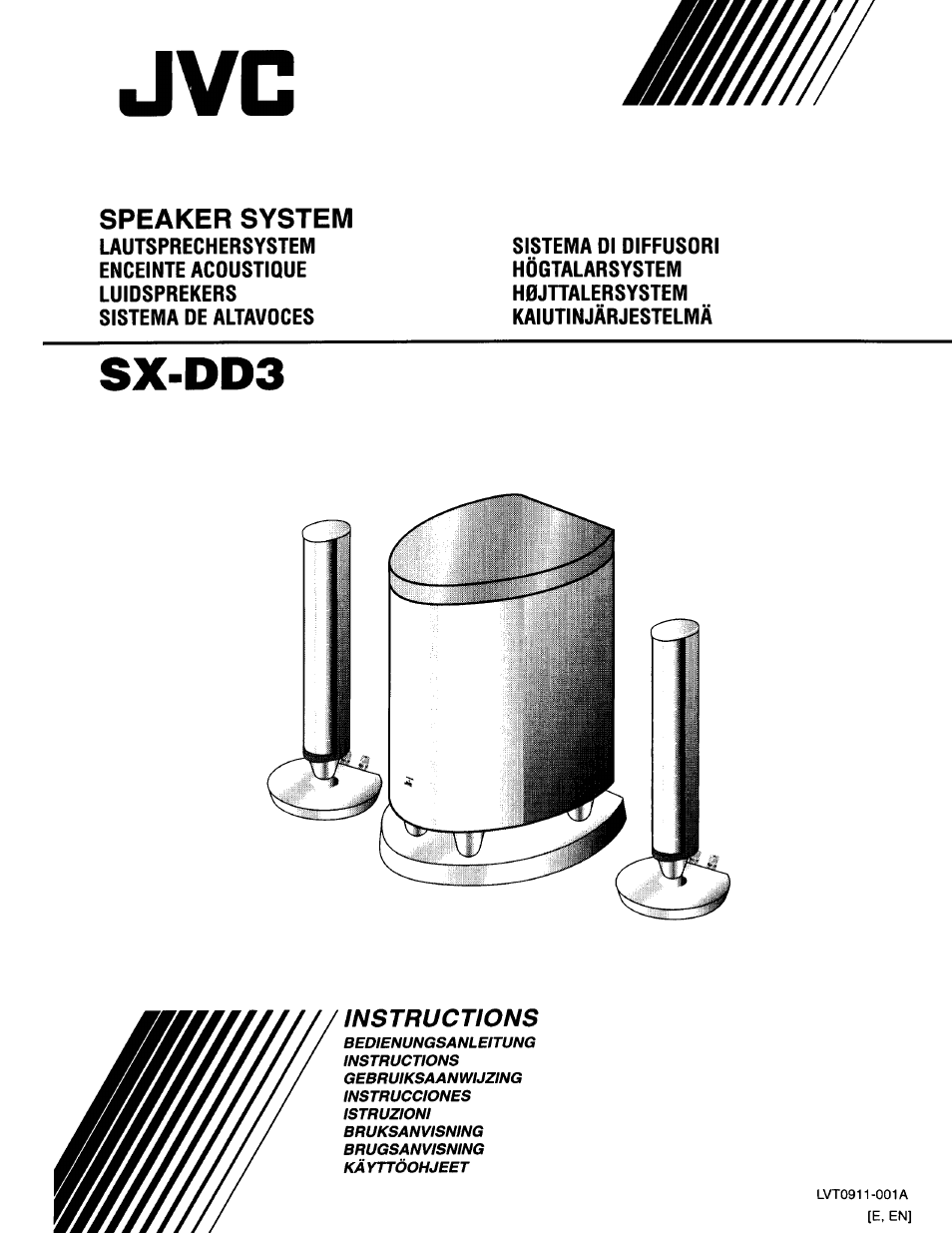 JVC SX-DD3 User Manual | 42 pages