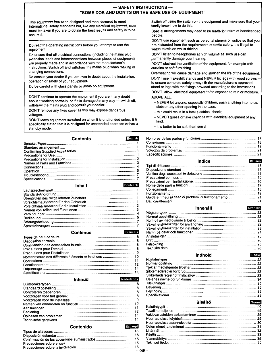 JVC SX-DD3 User Manual | Page 7 / 42