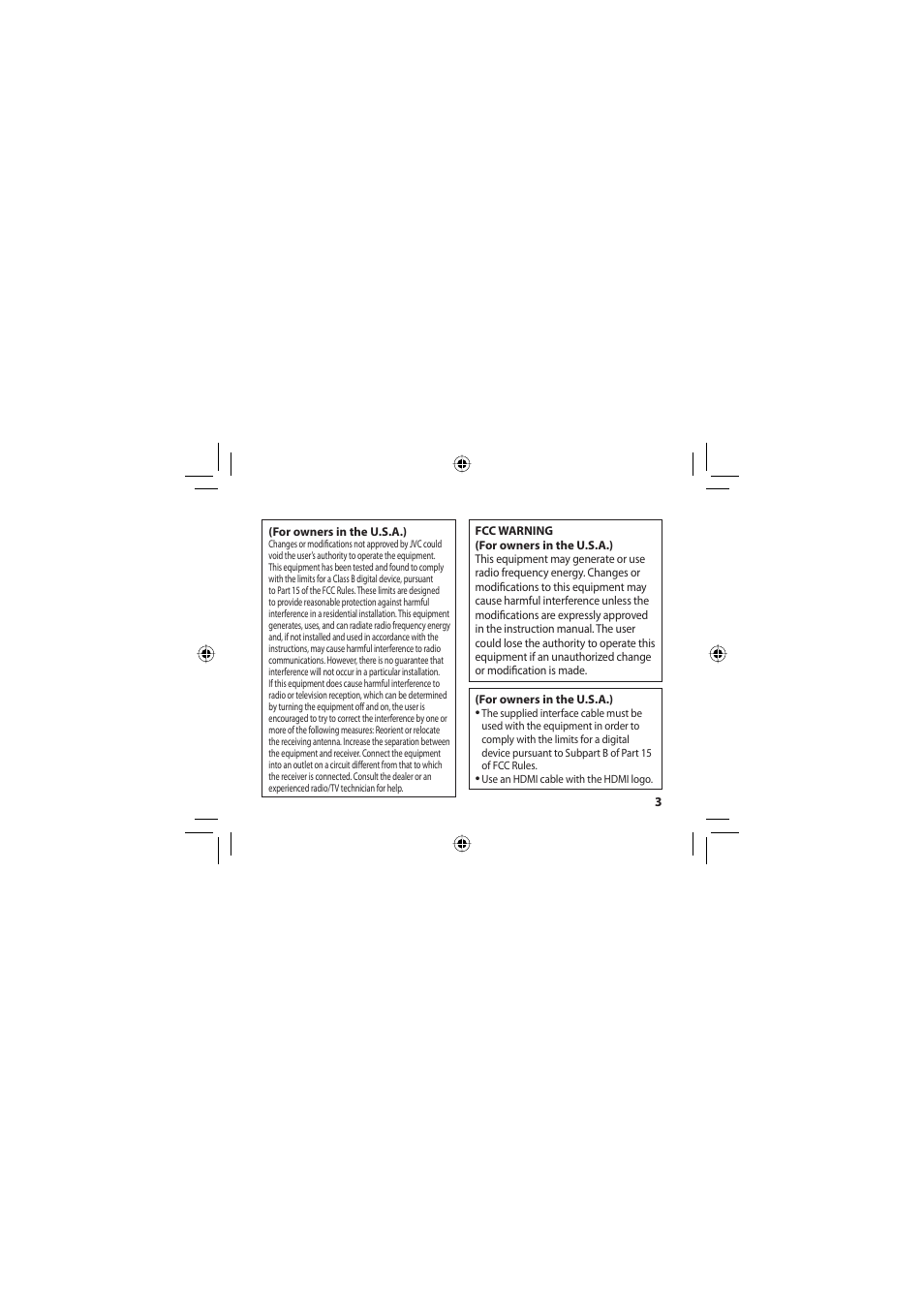 JVC 1SM321404 User Manual | Page 3 / 12