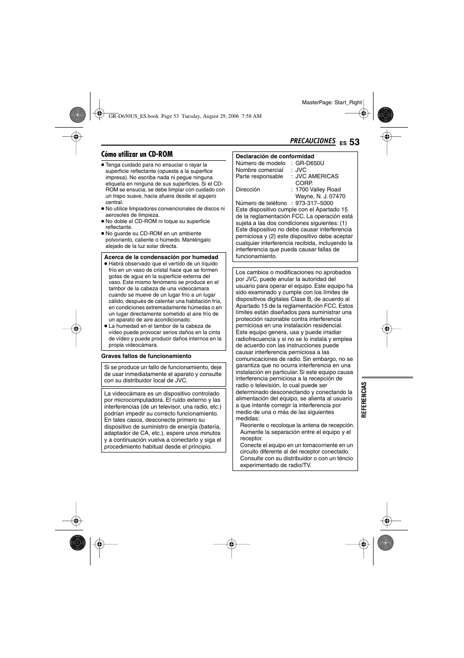 Cómo utilizar un cd-rom | JVC GR-D650U User Manual | Page 109 / 112