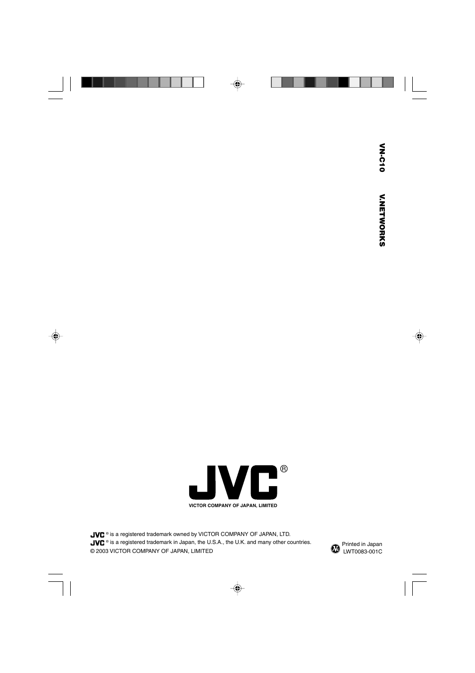 JVC VN-C10 User Manual | Page 32 / 32