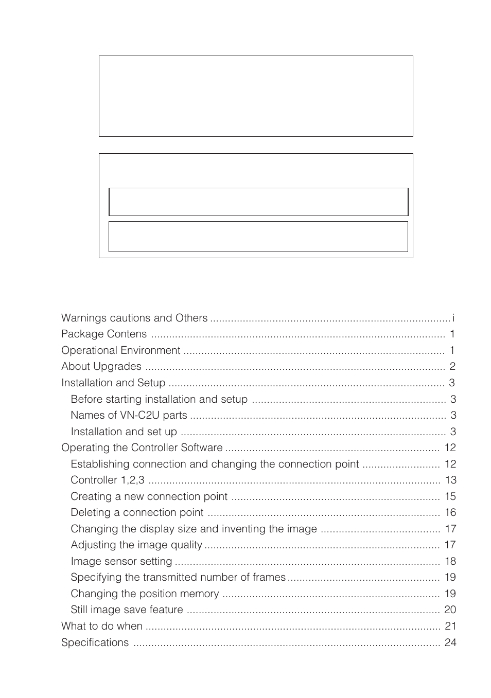 JVC VN-C2U User Manual | Page 5 / 30