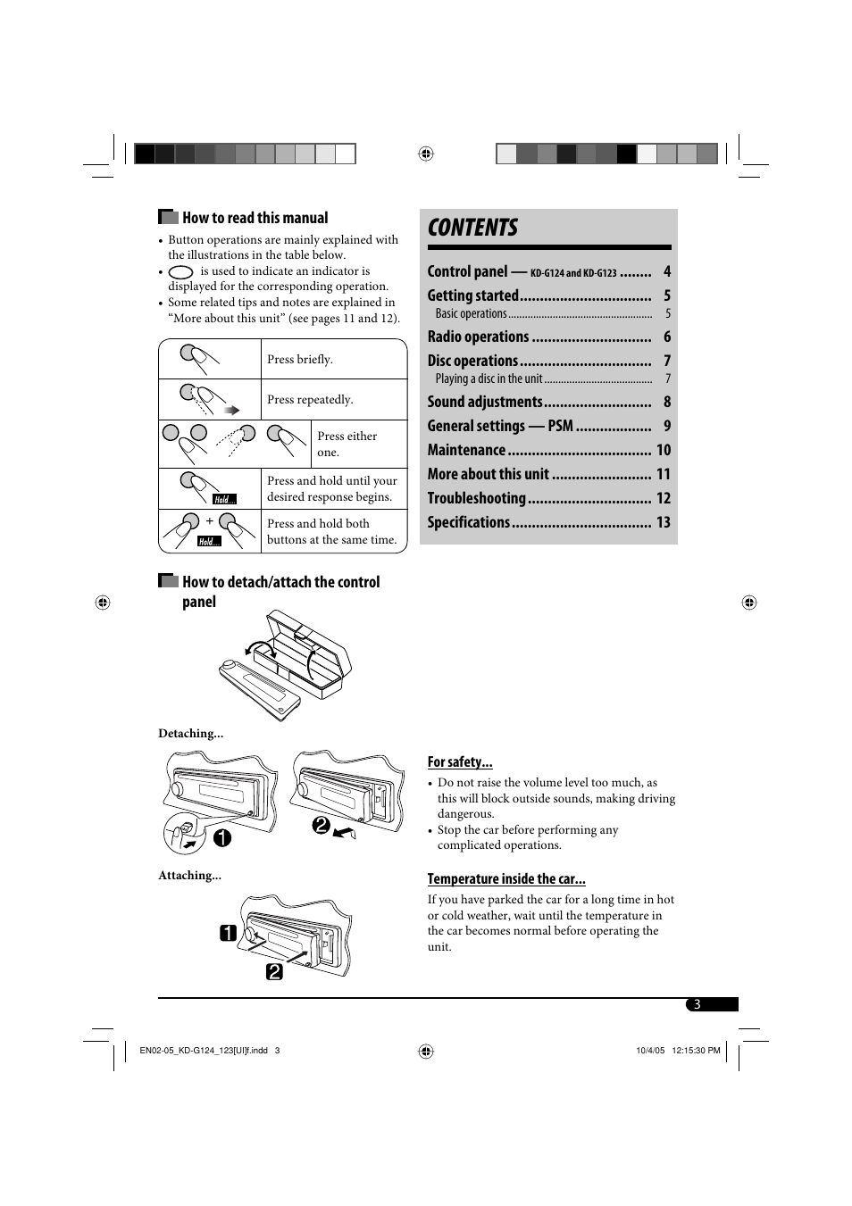 JVC KD-G120 User Manual | Page 21 / 74