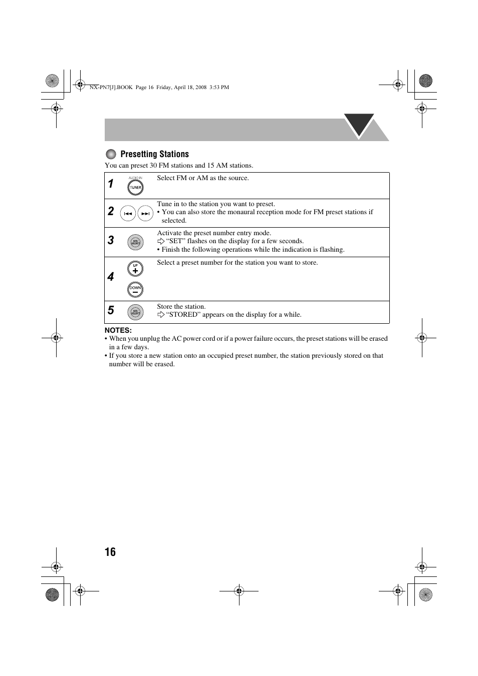 JVC NX-PN7 User Manual | Page 20 / 29