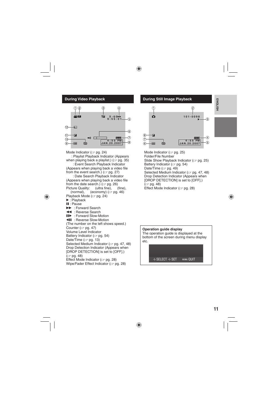 JVC Everio GZ-MG255U User Manual | Page 11 / 60