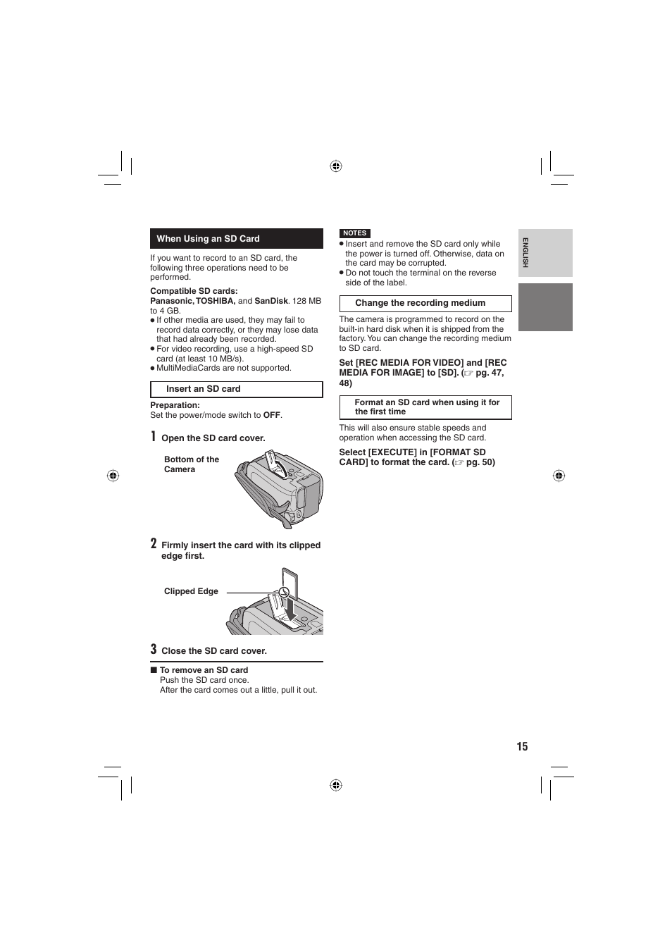 JVC Everio GZ-MG255U User Manual | Page 15 / 60