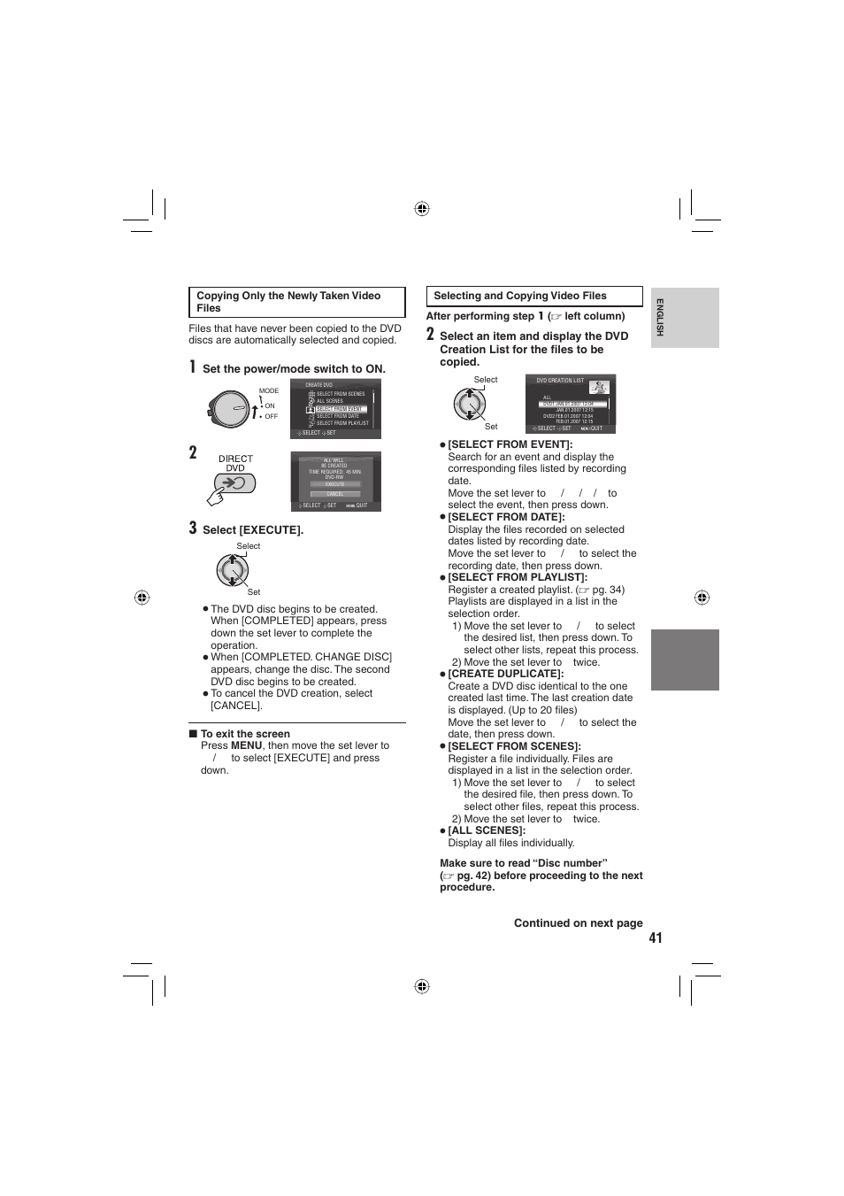 JVC Everio GZ-MG255U User Manual | Page 41 / 60