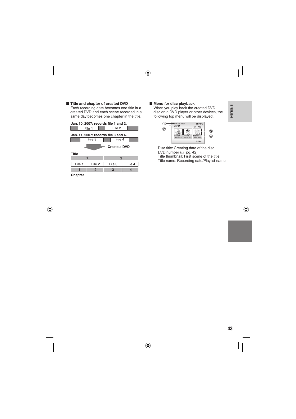 JVC Everio GZ-MG255U User Manual | Page 43 / 60