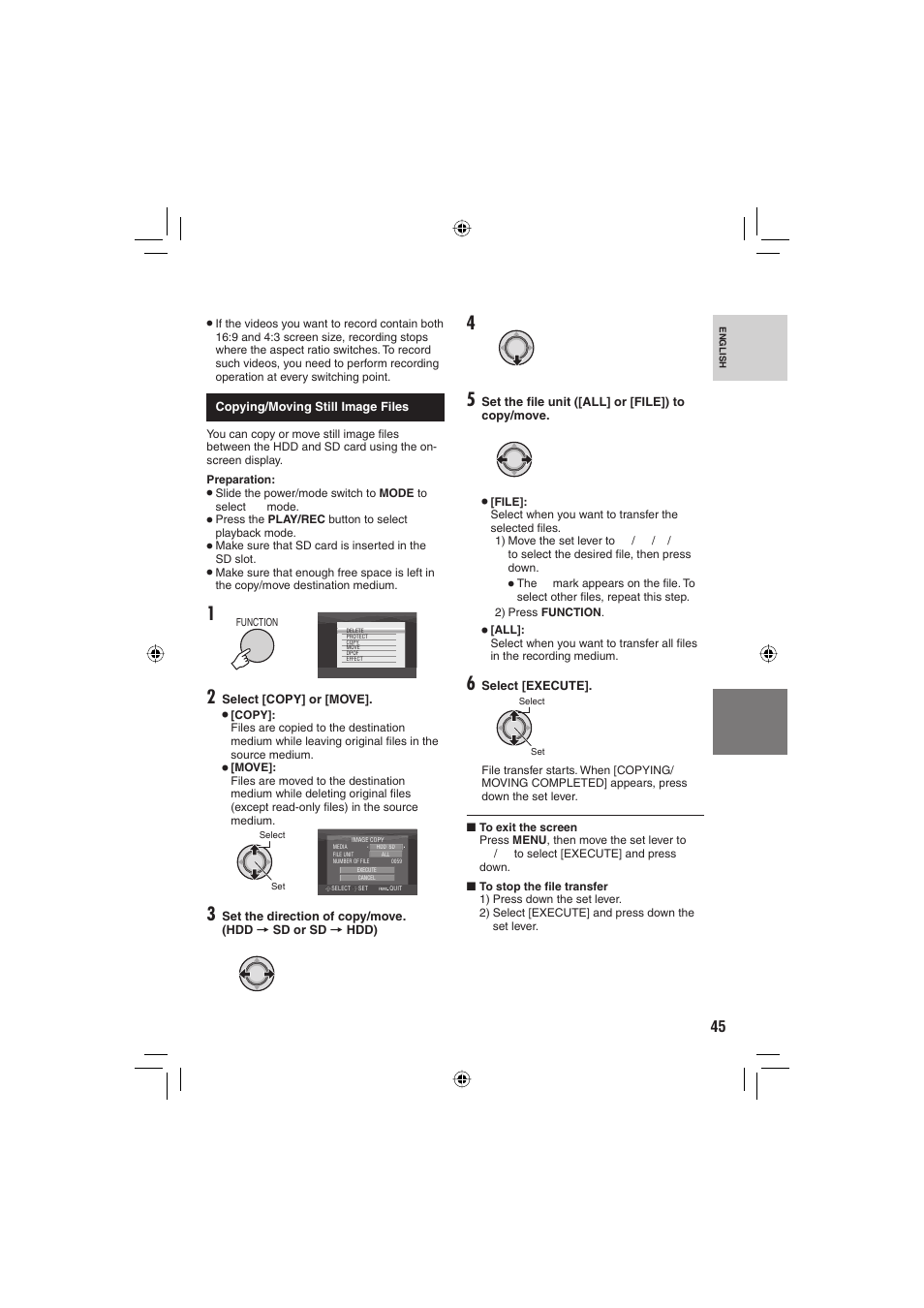 JVC Everio GZ-MG255U User Manual | Page 45 / 60