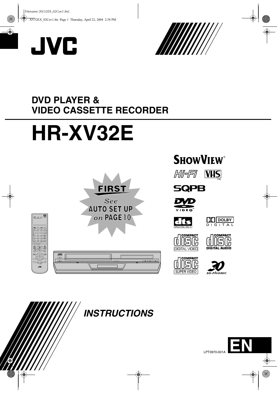 JVC 0504CSH-ID-VT User Manual | 84 pages