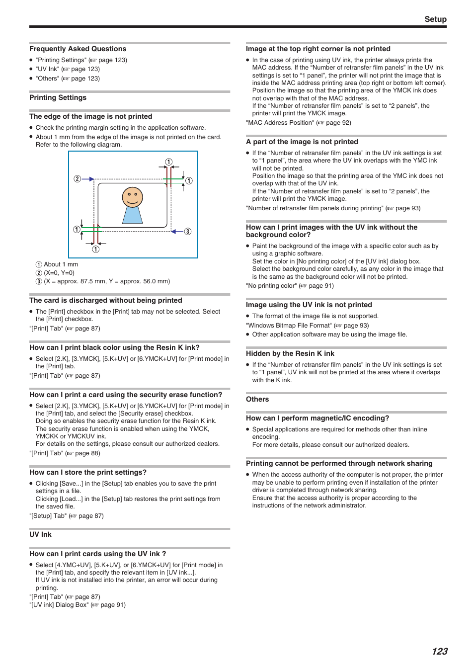 Frequently asked questions, Setup | JVC CX-7000 Series User Manual | Page 123 / 124