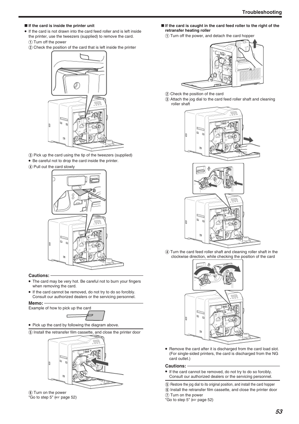 Troubleshooting | JVC CX-7000 Series User Manual | Page 53 / 124