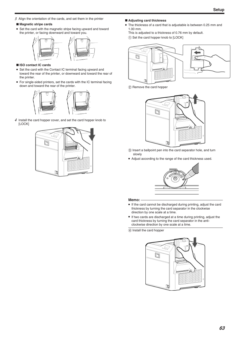 Setup | JVC CX-7000 Series User Manual | Page 63 / 124