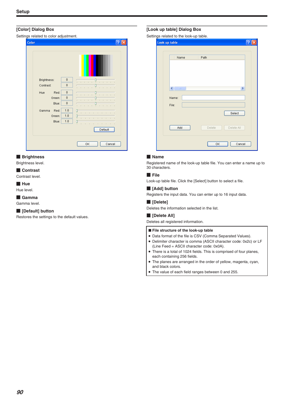 JVC CX-7000 Series User Manual | Page 90 / 124