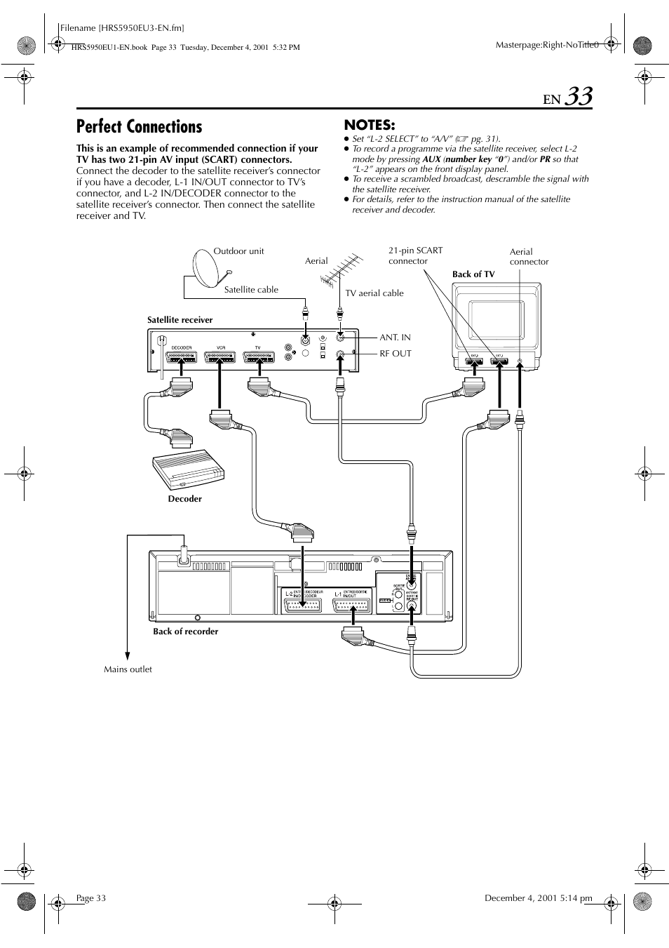 Perfect connections | JVC 0302MNV*ID*JVE User Manual | Page 33 / 56