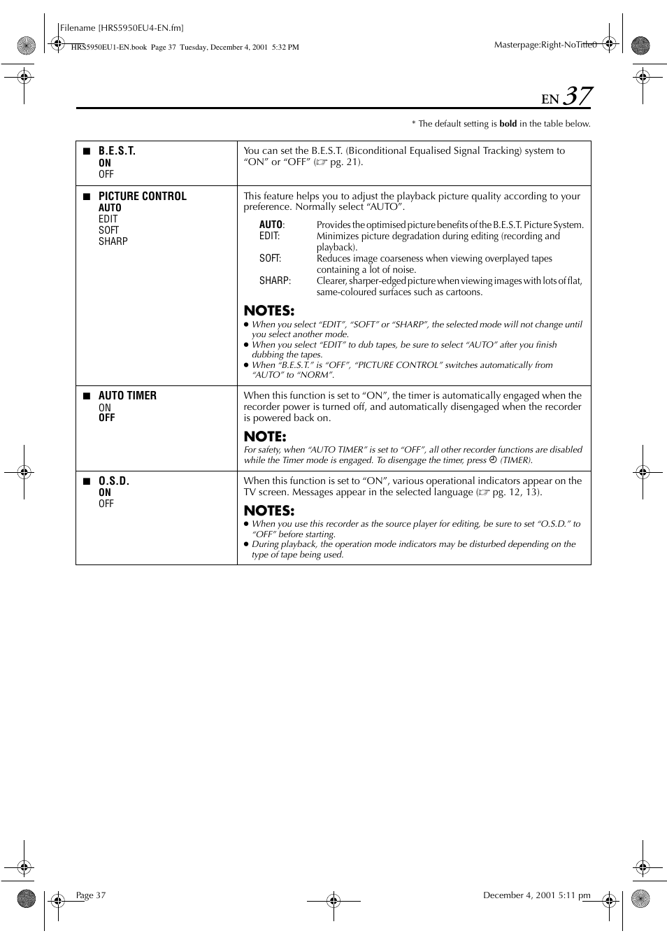 JVC 0302MNV*ID*JVE User Manual | Page 37 / 56