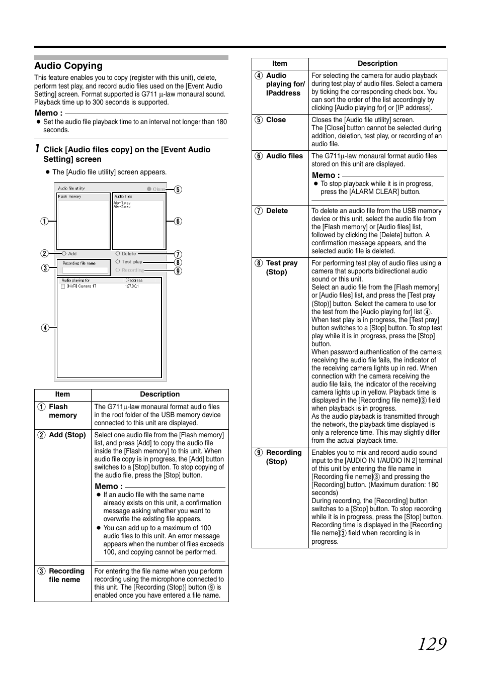 Audio copying | JVC VR-N1600U User Manual | Page 137 / 162